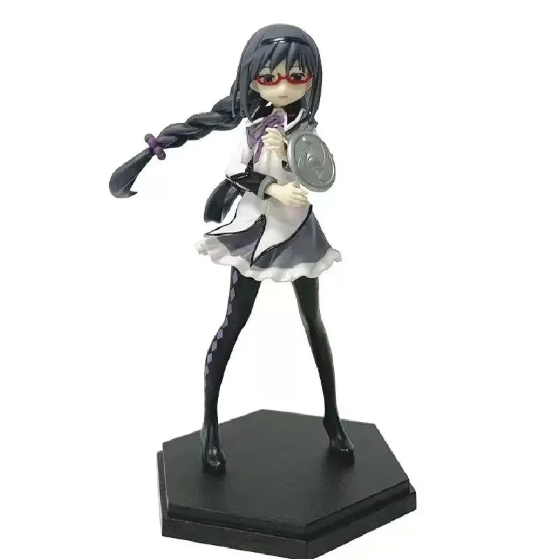 22cm PMMM Magical Girl Anime Figure Kaname Madoka Action Figure Kawaii Akemi Homura Figurine Cute Loli Collection Model Toy Gift