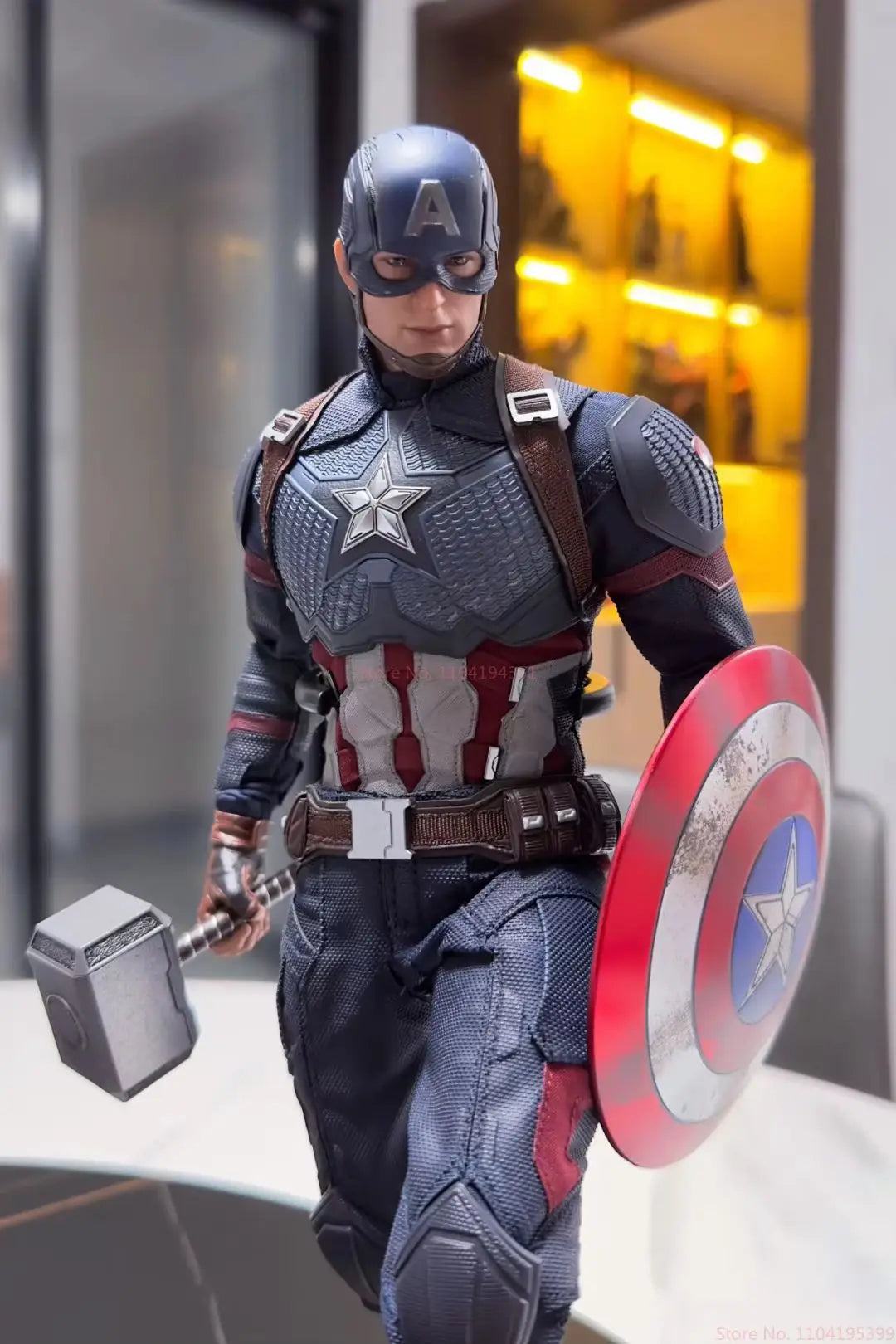 Genuine HOTTOYS HT MMS536 1/6 Marvel Avengers 4 Captain America 7.0 Action Figure Toy