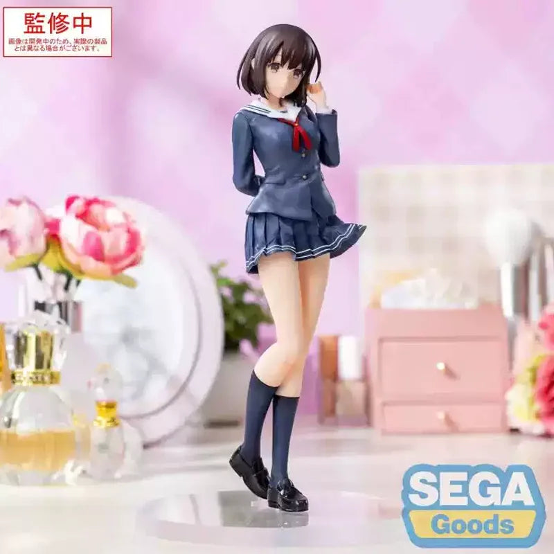Genuine Sega Saekano:how To Raise A Boring Girlfriend Fine Luminasta Kato Megumi In Stock Original Anime Figure Model Toys Gift