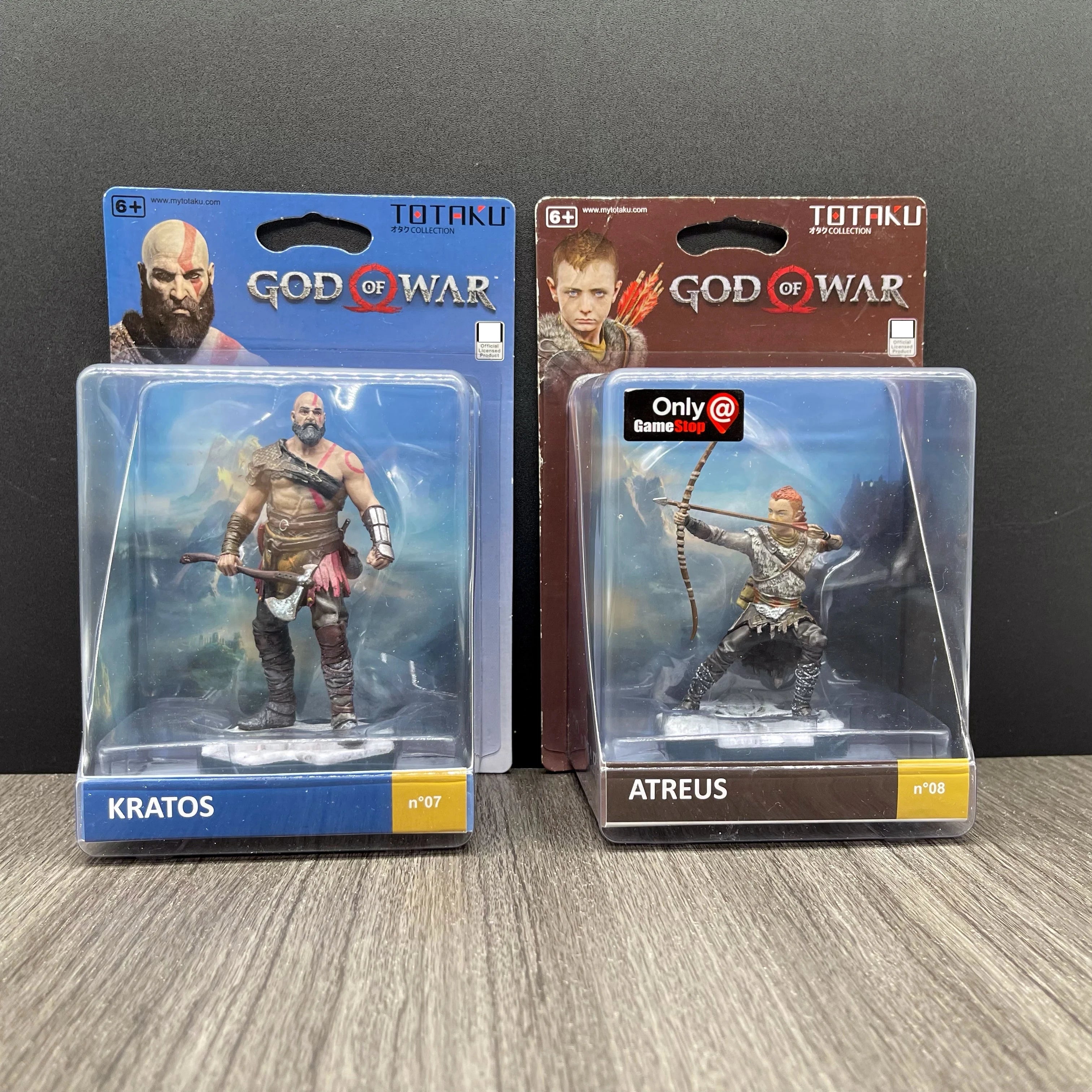 New Totaku Figure Model Toys THE HUNTER Bloodborne God Of War Kratos Atreus For Kids and Adults Collection