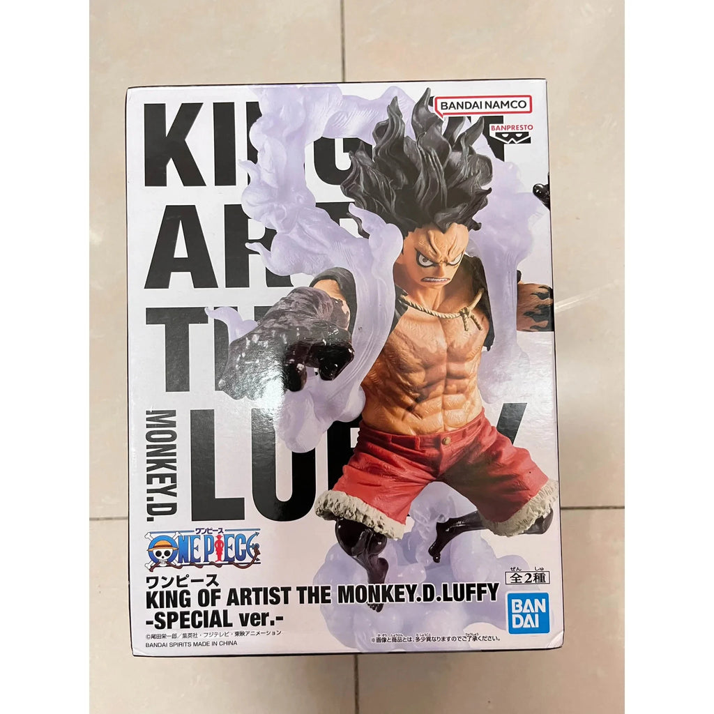 Bandai Banpresto Original One Piece KING OF ARTIST Monkey D. Luffy Anime Figuren Spielzeug für Kinder Geschenk