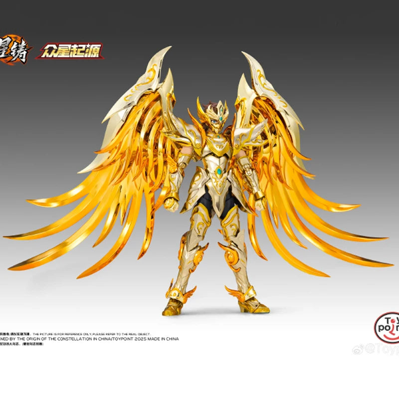 Toypoint/TP Saint Seiya Myth Cloth EXM Sagittarius Aiolos God SOG And Totem/Object Gold Knights of the Zodiac Action Figure