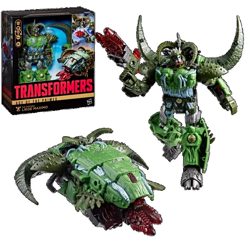 In Stock Transformation Age of The Primes LEADER Thirteen Primes LIEGE MAXIMO Action Figure Toy Collection Boys Gift Deluxe