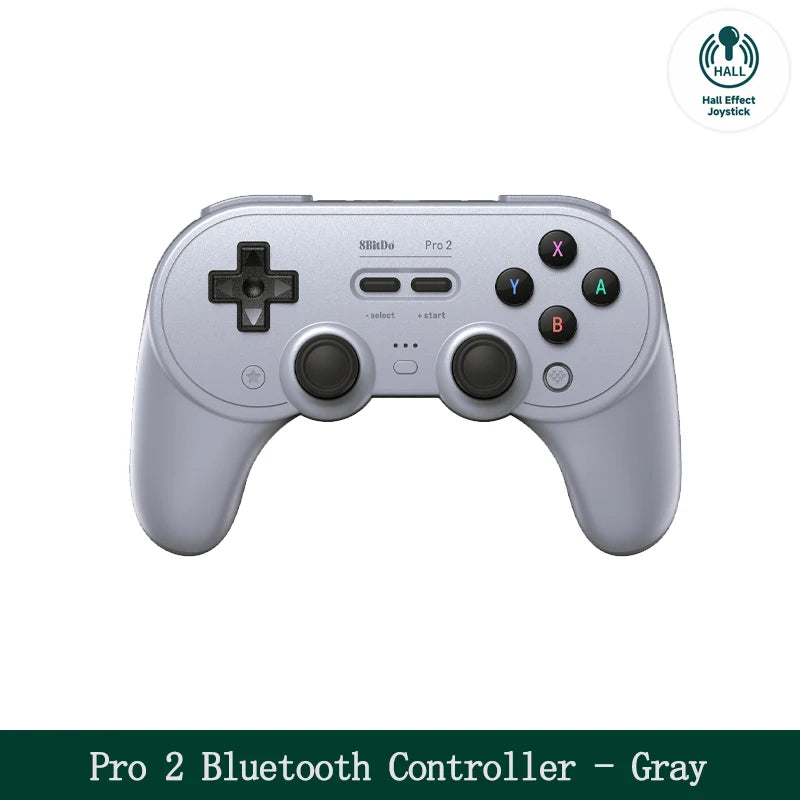 8Bitdo Pro 2 Bluetooth Gamepad Control with Hall for Switch PC macOS Android Steam Raspberry Pi Nintendo Switch Game Controller