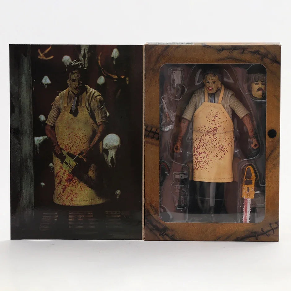 NECA Ultimate Leatherface Joints Подвижна колекционерска креативна играчка-кукла за рожден ден