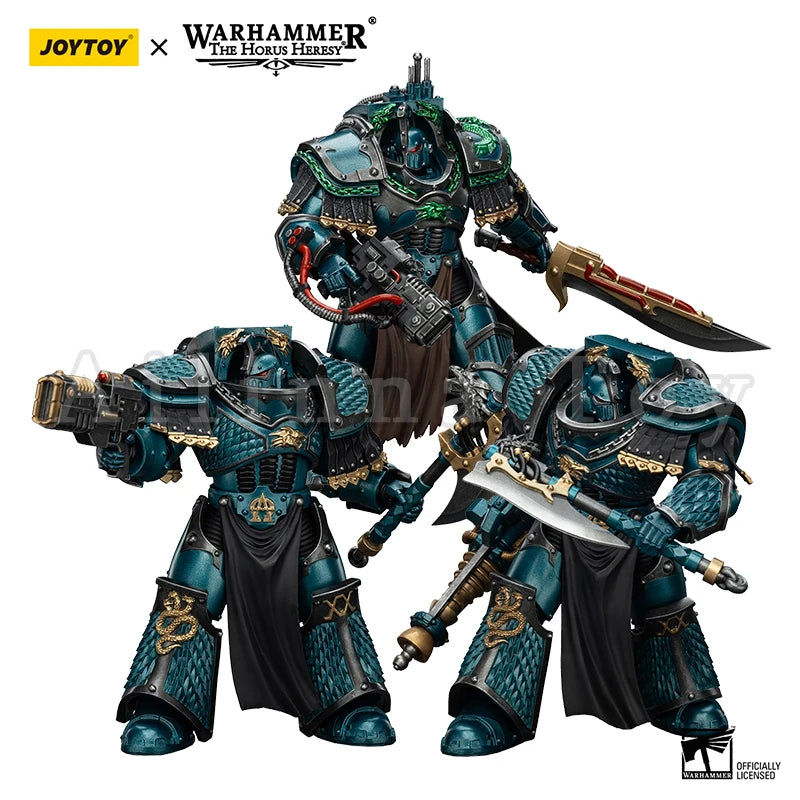 JOYTOY 1/18 Action Figure The Horus Heresy Alpha Legion Legion Praetor In Cataphractii Terminator Armour Lernaean Ter