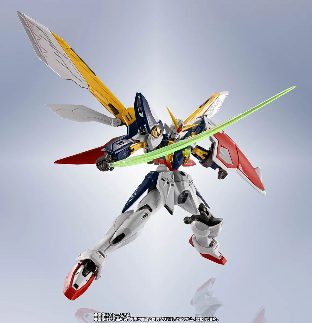 In Stock Genuine BANDAI Mobile Suit Gundam W METAL ROBOT SPIRITS Wing Gundam Figure Anime Action Model Toy
