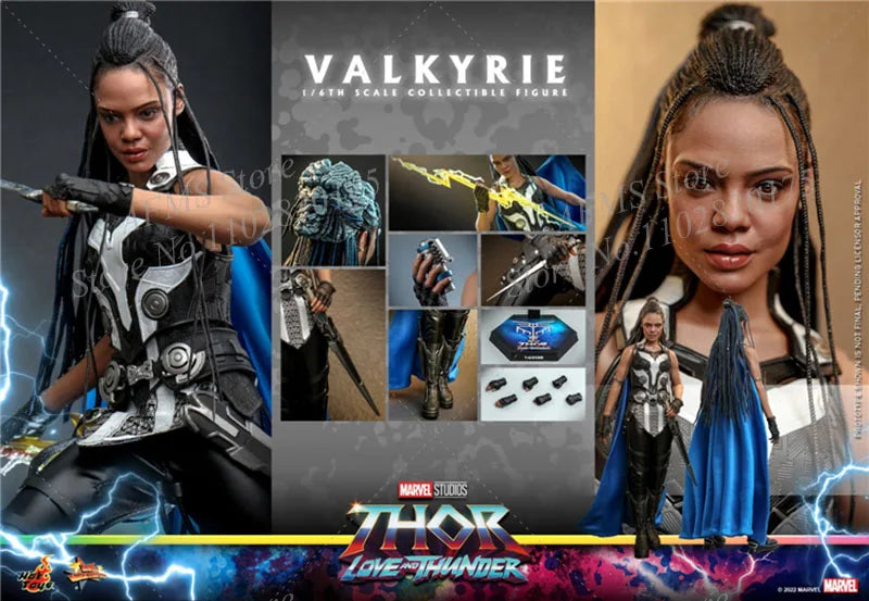 MMS673 1/6 Scale Collectible Figure Valkyrie Tessa Lynn Thompson Thor：Love And Thunder Doll 12" Women Soldier Action Figure Mode