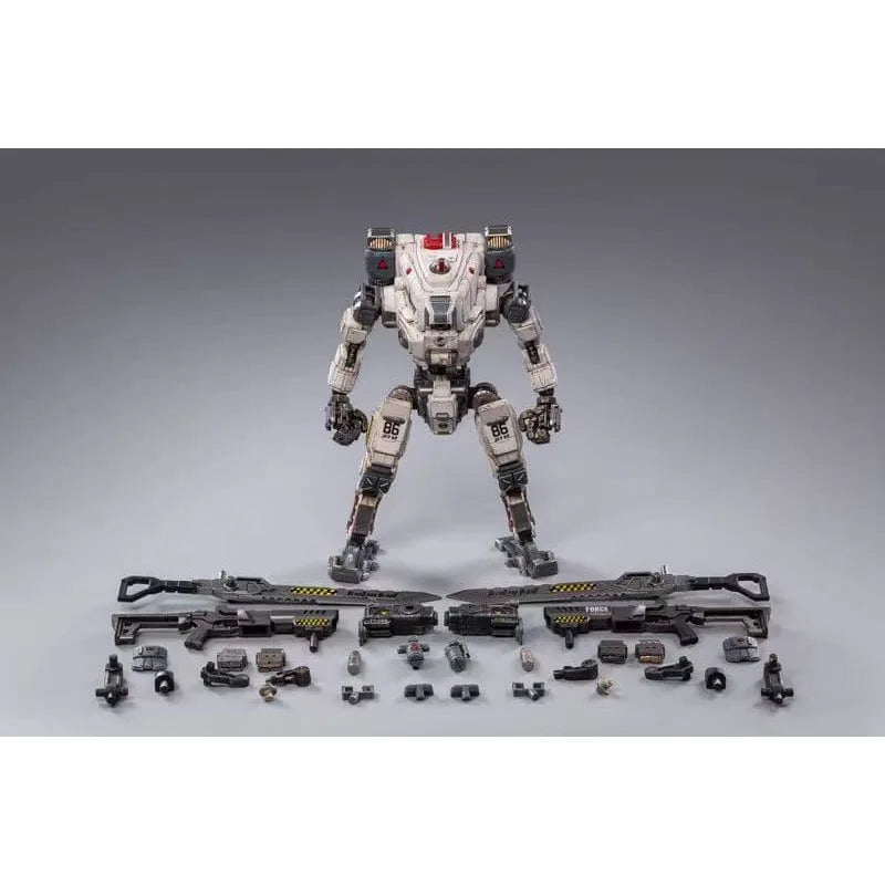 JOYTOY Original Dark Source Series Mech God of War 86 White Collector's Edition Movable Finished Product Model Collectibles Gift