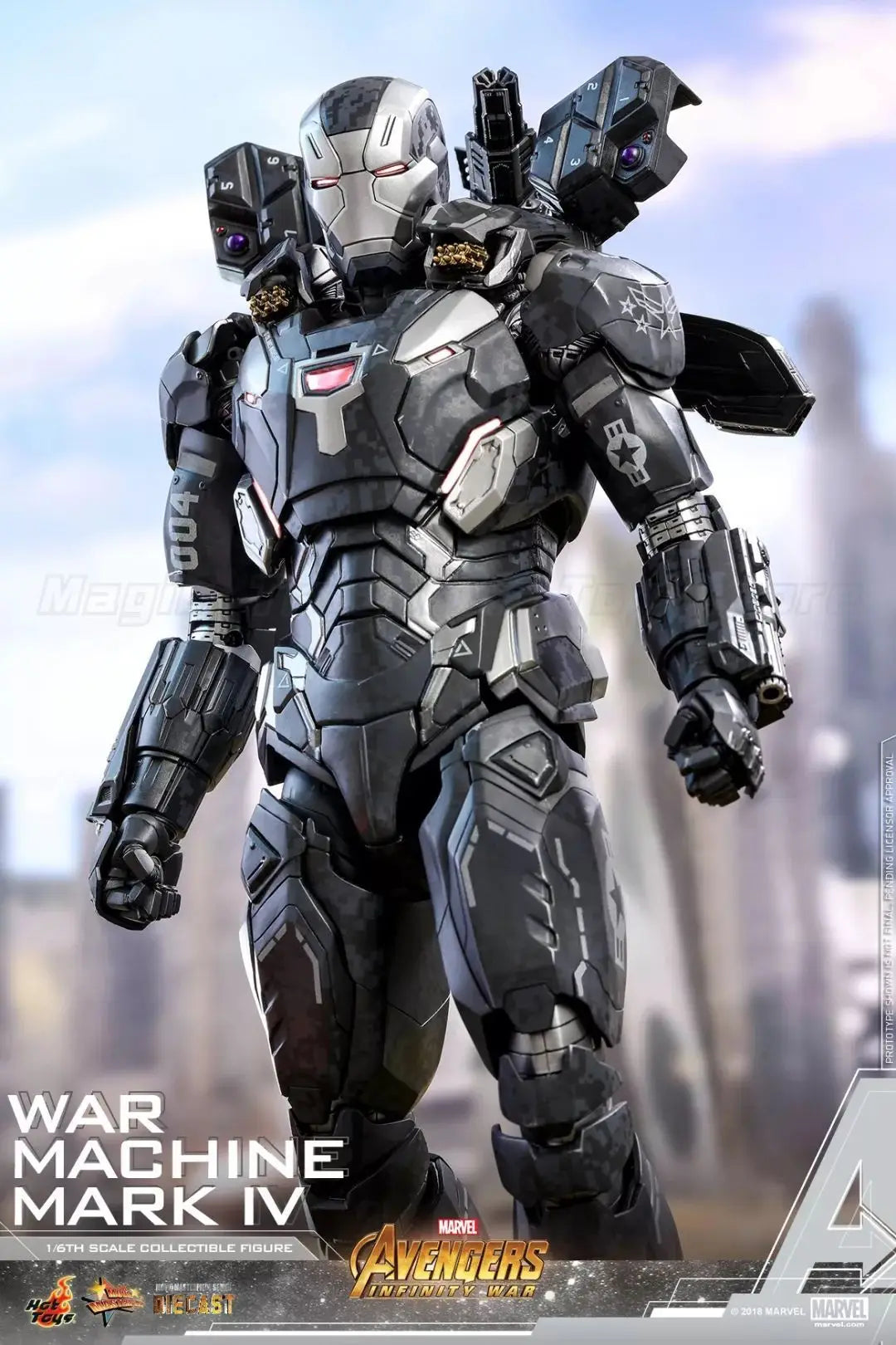 【MT】Hot Toys MMS499 Marvel "Avengers 3: Infinity War" War Machine MK4 1:6 Scale Alloy Collectible Doll Movable Model Toy