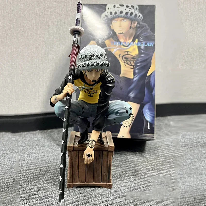 Trafalgar Law One Piece Figures BT Bear Monster Trafalgar D. Water Law Action Figures PVC Anime Jujutsu Kaisen Model Toys Gifts
