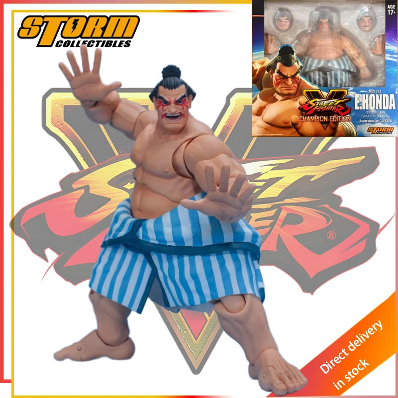 STORM TOYS Original Street Fighter 5 Series Street Fighter Alpha STORM ARENA Action Joint Mobility Figure Model Toys Gifts