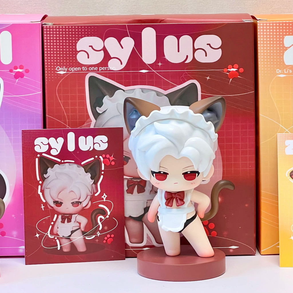 Love And Deepspace Anime Toy Xavier Zayne Rafayel Sylus Cute Dress Up Figurine Model Desktop Decoration Game Anime Peripherals