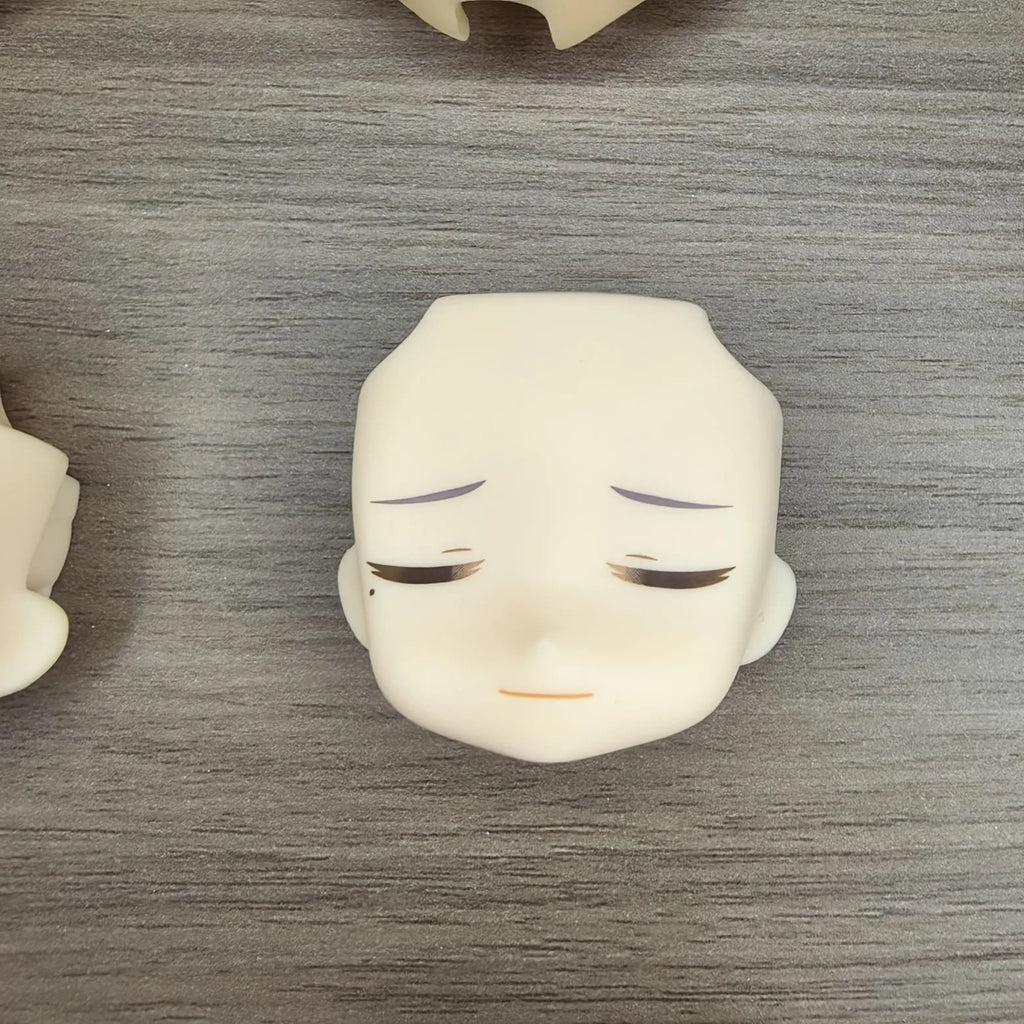 chunriyeqiong GSC Clay Man OB11 doll universal replacement face expression doll accessories