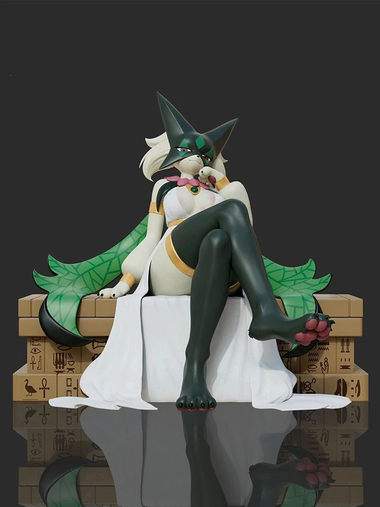 IN Stock IDPLAYER Pokemon Egyptian Dancer Meowscarada 1/8 Scale GK Model Toys Original Kawaii Anime Figure Collection Ornaments