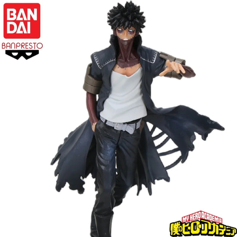 In Stock Original Bandai Banpresto My Hero Academia Dabi Anime Characters Model Toy Birthday Present Garage Ornaments