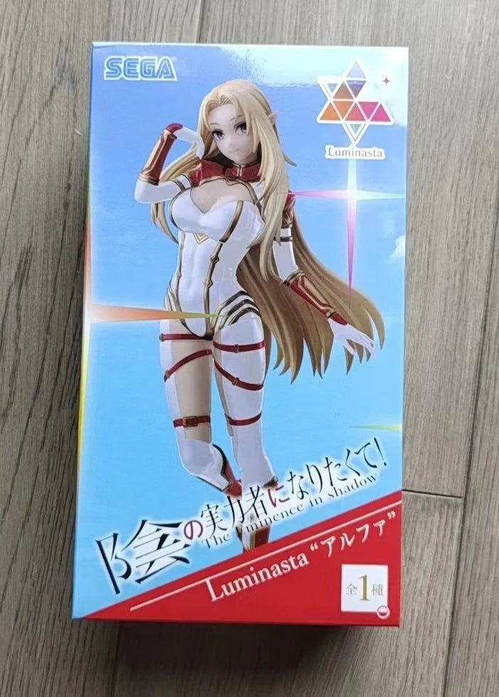 Genuine stock SEGA The Eminence in Shadow Alpha Beta collectible gk statue birthday gift desktop decoration cartoon anime