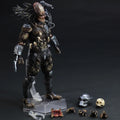 Play Arts Kai Predator Action Figure Replacement Parts Movable Hands Helmet Open Mouth Skull Accessories For Serious Collectors