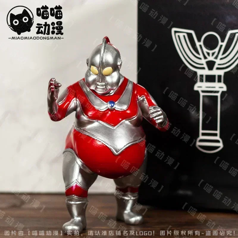 18cm U-Ultramans Anime Gk Ultraman Obesity Kawaii PVC Model Toy Doll Funny Handmade Cosplay room Decoration kids Birthday Gift
