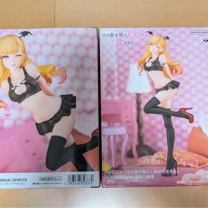 In stock original Bandai changing dolls fall in love Kitagawa Uimu's anime action figures model toys figures children's gifts