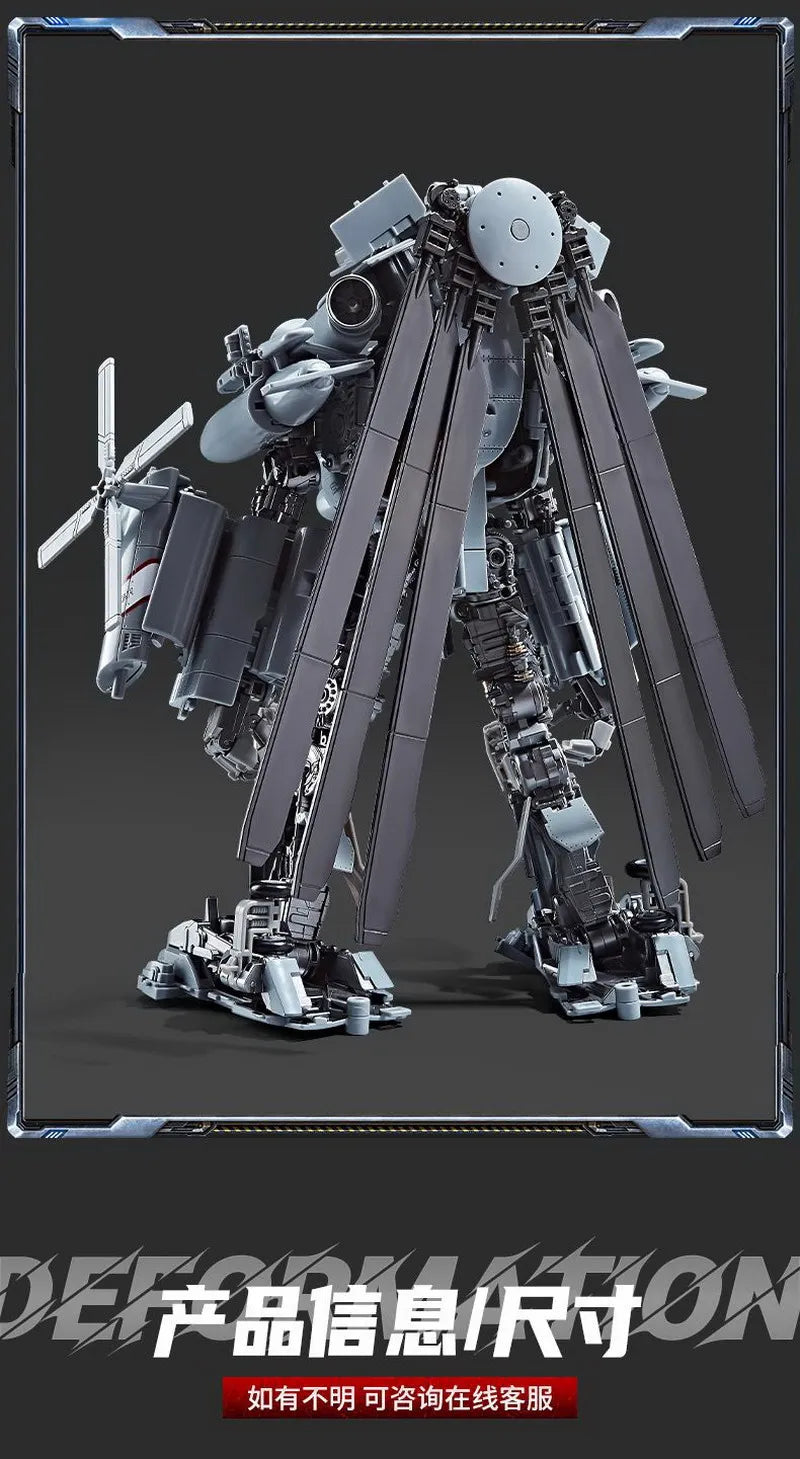 Deformation Robot Blackout M05 Helicopter Transformation Toys  Action Figure Model Gift