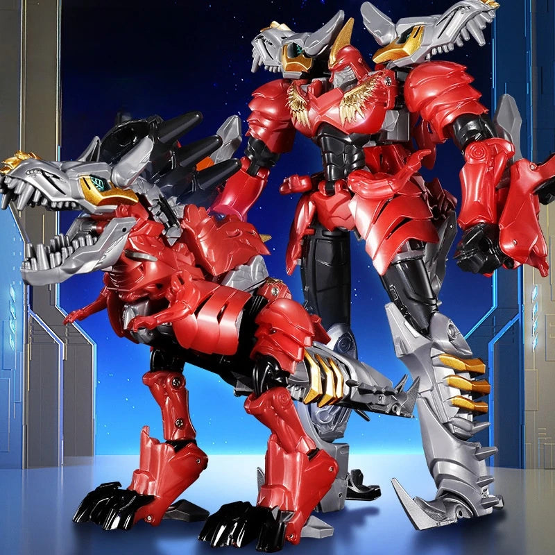LIJIANG 23CM Big Cool Toys Movie 7 Action Figure Robot Car Anime Aircraft Animals Model Boys Kids Gift CA770
