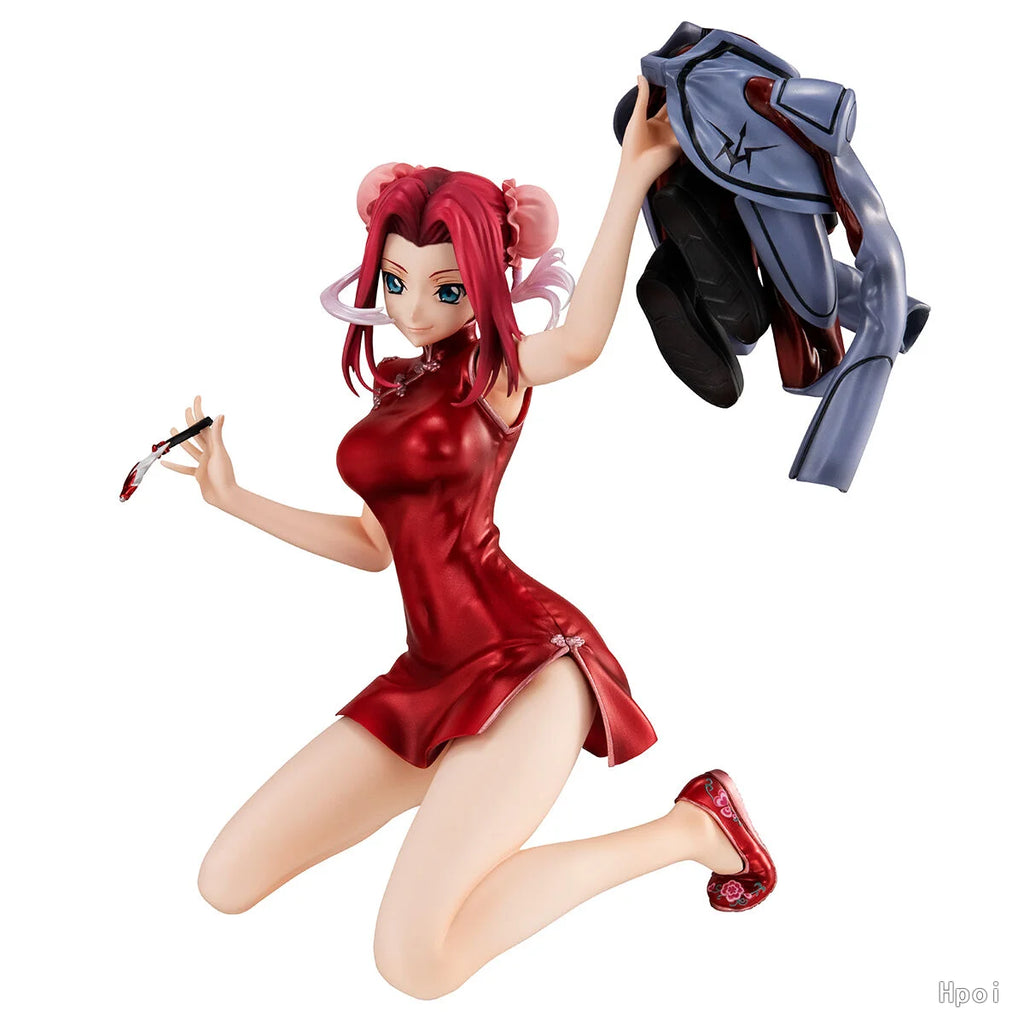【UA】MegaHouse GEM Series CODE GEASS Lelouch of The Rebellion Kallen Red Moon Figure Model Toy Gift