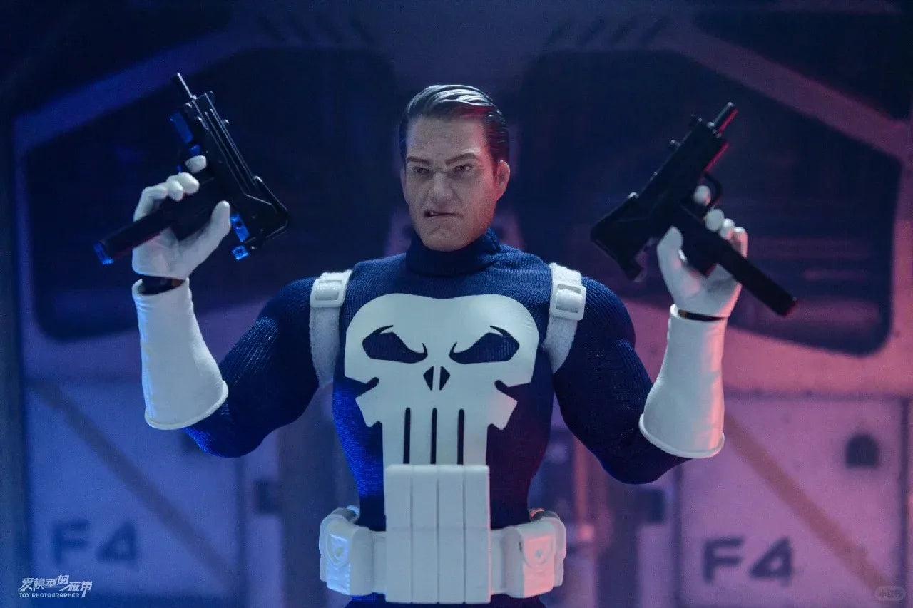 In Stock EKUAZ STUDIO EKS06 1/12 Scale Collectible Avengers Punisher Frank Castle Full Set 6inch Action Figure Model Toys Gifts