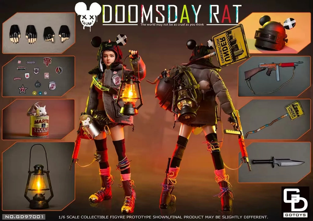 【MT】Original GDTOYS GD97001 SDAY RAT 1/6 SCALE COLLECTIBLE FIGYRE PROTOTYPE SHOWN
