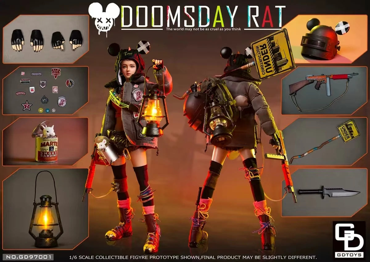 【MT】Original GDTOYS GD97001 SDAY RAT 1/6 SCALE COLLECTIBLE FIGYRE PROTOTYPE SHOWN