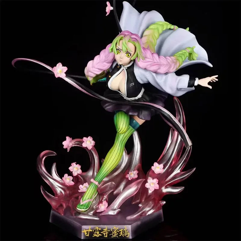 Anime Demon Slayer Akaza Figures Rengoku Kyoujurou Kokushibo Action Figure PVC Figurine Model Ornament Collectible Table Crafts