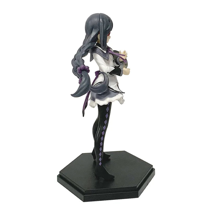 Anime Puella Magi Madoka Magica Figure 17cm Akemi Homura Action Figural Pvc Model Kawaii Decoration Doll Kids Toy Christmas Gift
