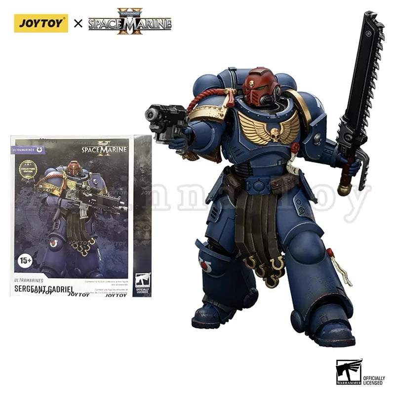 JOYTOY 1/18 Action Figure The Horus Heresy 40K Ultra Squads & Mechas Lieutenant Titus Anime Military Model