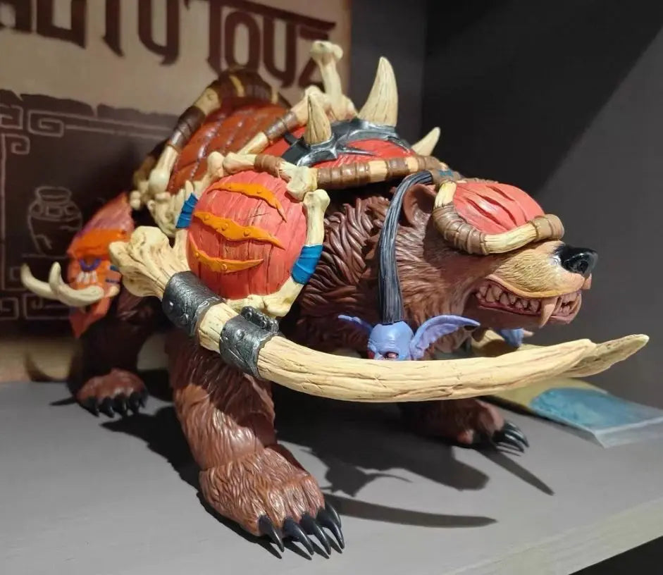 In-stock Metoys Warcraft-themed Zul'Aman Battle Bear Armor Model Set 1/12 Action Figure 34cm Collectible Gift