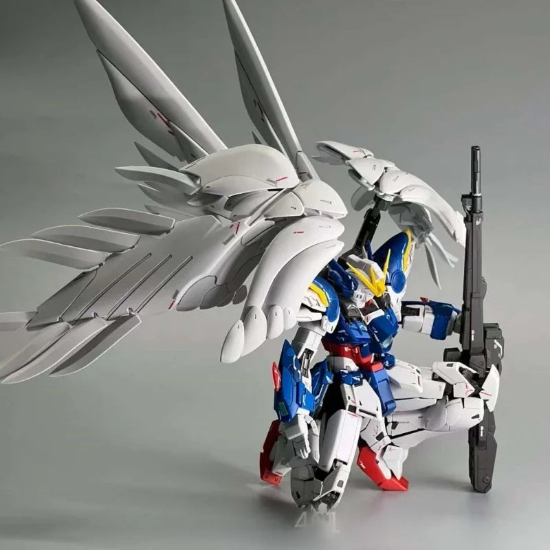 Hg 1/144 Wing Zero Xxxg-00w0 Assembly Model Kit Collection Figure Animation Peripheral Toy Ornament Desktop Decorations Gift