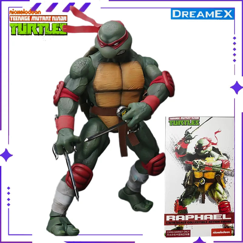 Authentic DreamEX Original Ninja Turtles Series Michelangelo&Donatello 1/6 Anime Mobile Doll Model Toy Gift Collection in Stock