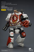 JOYTOY Warhammer 40K White Scar Legion Qin Xia-Khan Guards Commander Equipped with Dragon Tail Dual Swords 1/18 Action Figure
