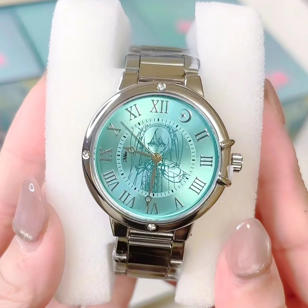 Authentic Hatsune Miku Anime Star Moon Knight Serie Watch Blind Box Gift For Birthday Surprised  Kawaii Timepiece Collection