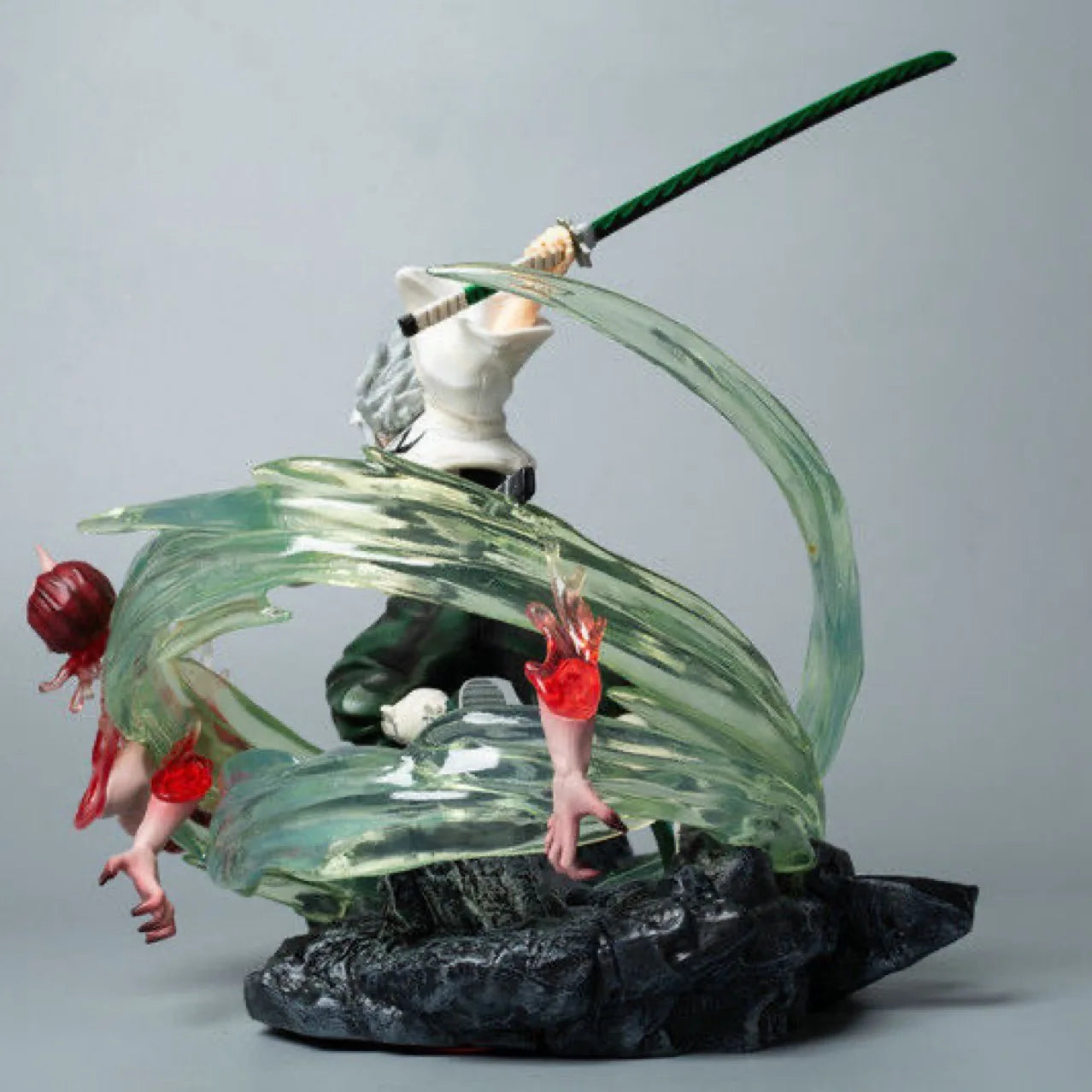 23 см Demon Slayer Аниме фигурка Шиназугава Санеми Периферна PVC Модел Статуя Десктоп Декорация Орнаменти Подаръци за рожден ден Играчки