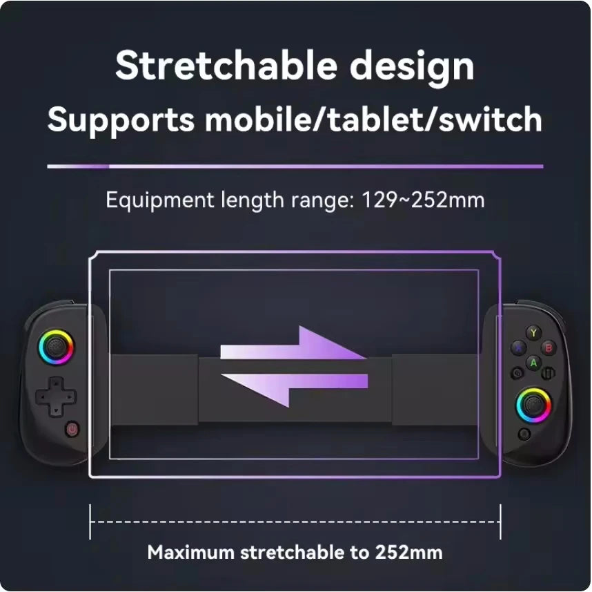 Wireless Bluetooth Control For PS4 PS3 Switch iPhone Android Mobile PC Cell Phone Tablet Hall Gamepad Gaming Controller Game Pad