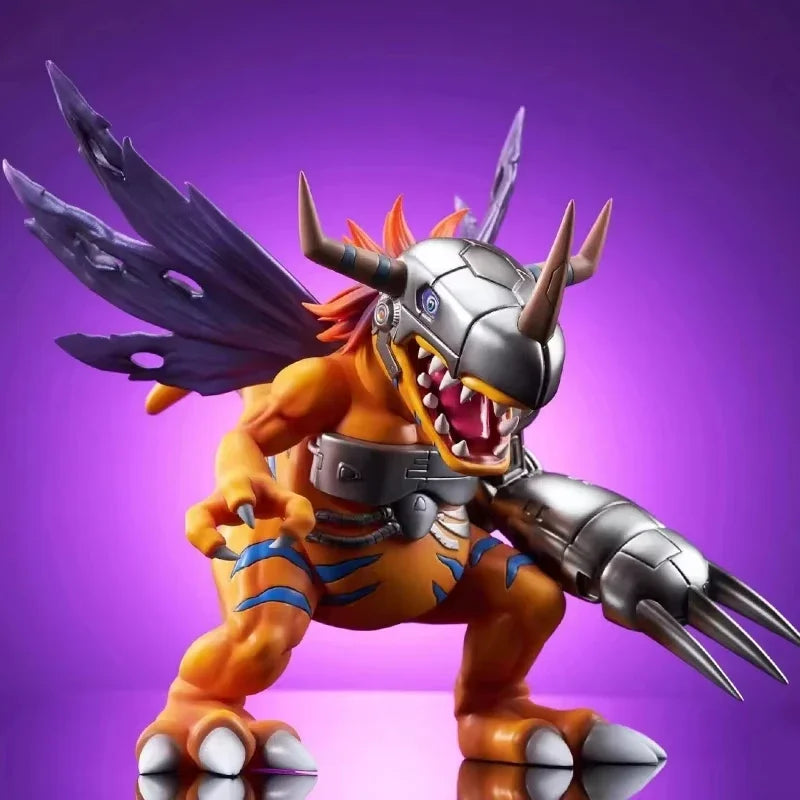 18см Digimon Adventure Greymon Фигура Война Greymon Екшън Фигурки PVC Модел Статуя Колекция Декорация Играчки Подаръчни Орнаменти