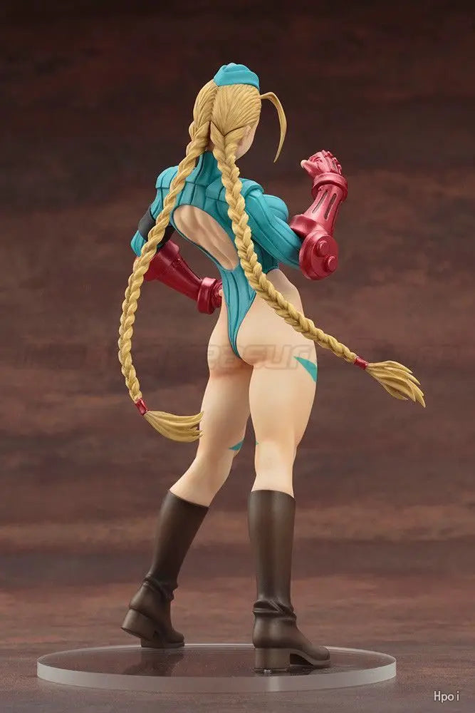【MT】Original KOTOBUKIYA Street Fighter X Bishoujo BISHOUJO Street Fighter Zero Cammy White 1/7 Scale Figure Toy Collectible