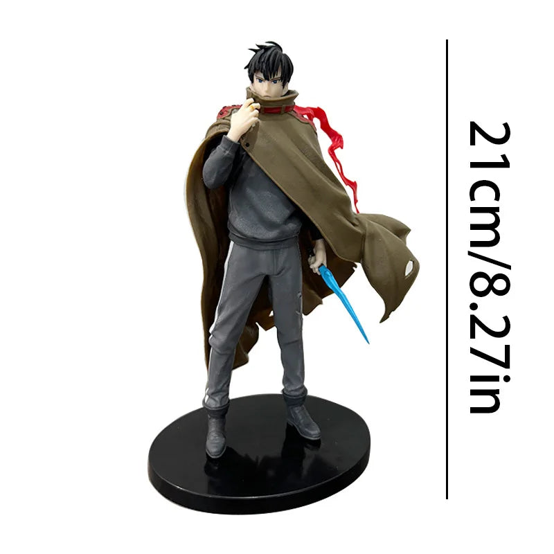 17cm/6.69in Solo Leveling Anime Figure Shadow Legion Ant King Bell Action Figure Sung Jinwoo Figurine PVC Collection Model Toys