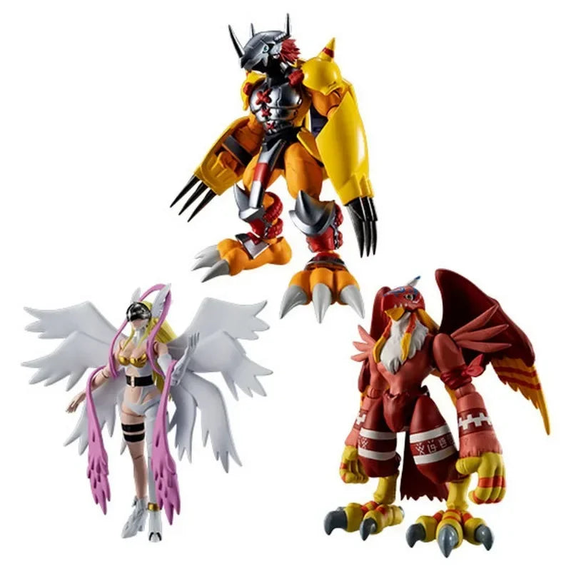 Оригинални фигурки Bandai Digimon Adventure War Greymon Zudomon Omegamon Holy Angemon Angewomon Metal Garurumon Lilimon Box Toys
