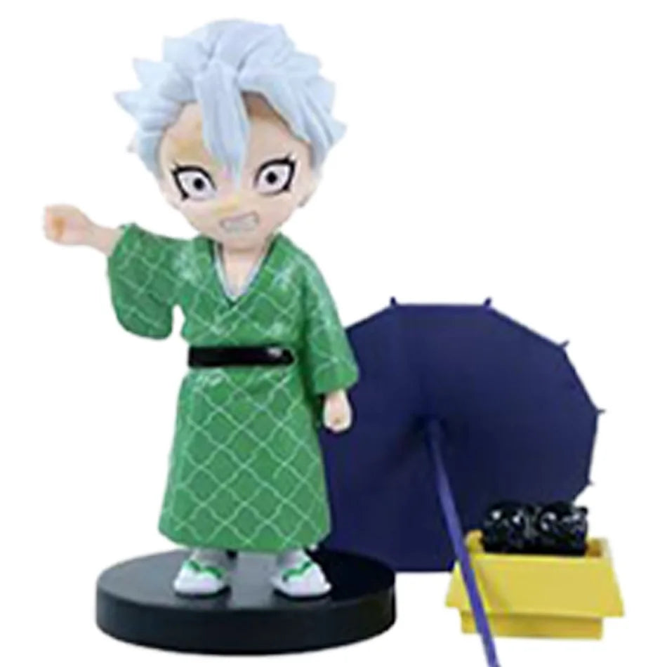 Demon Slayer Tanjiro Kamado Nezuko Anime Cartoon Figure Blind Box Creative Personalized Statue Model Ornament Surprise Gifts Box