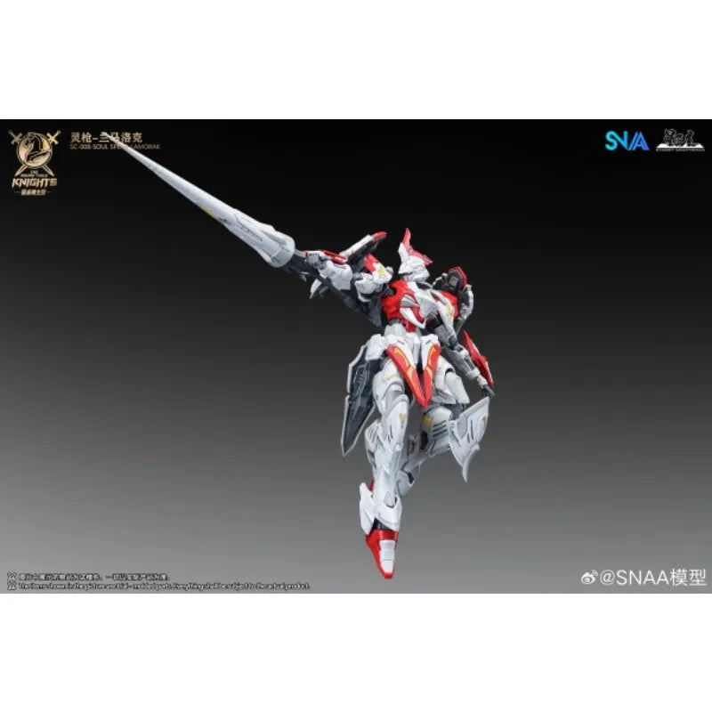 SANN Original MODEL KIT Knights of The Round Table Spirit Gun - Lancelot Anime Figure Assembly Model Toys  Model Gifts for Boys