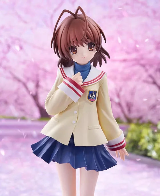 Pre-Order GSC POP UP PARADE Nagisa Furukawa CLANNAD Anime Figure 23cm Full Painted Collectible Statue Birthday Gift for Fans