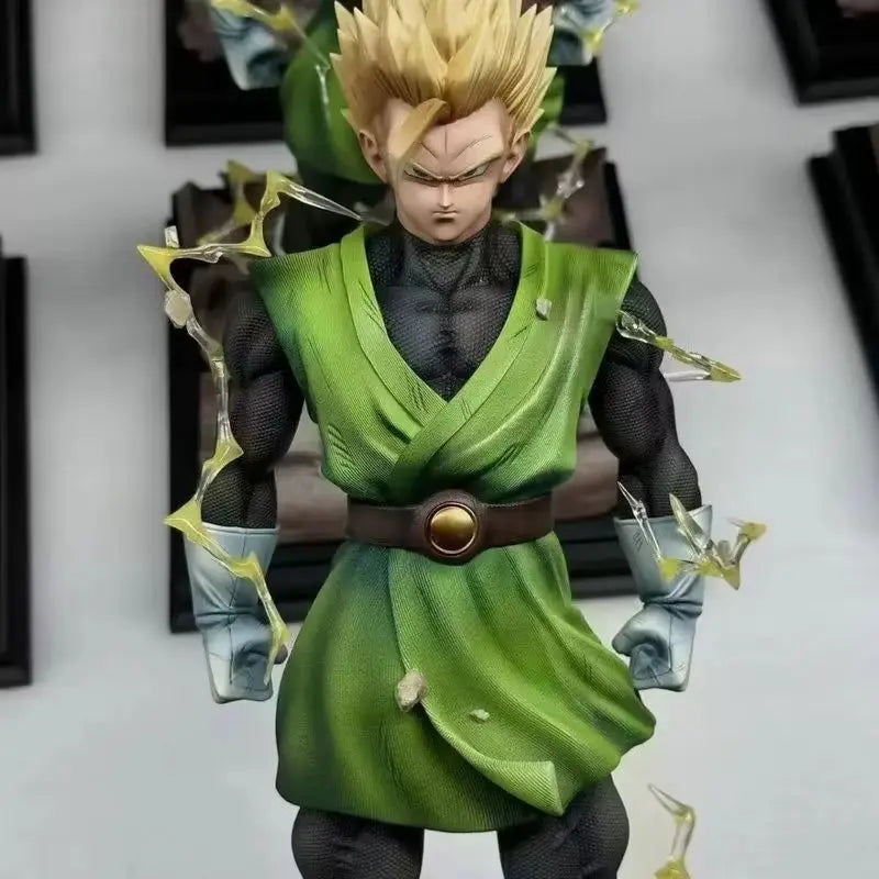 In Stock Hy Studio 32cm Dragon Ball Son Gohan Anime Figures Gohan Figure 2 Head Pvc Statue Collection Model Decoration Gifts Toy