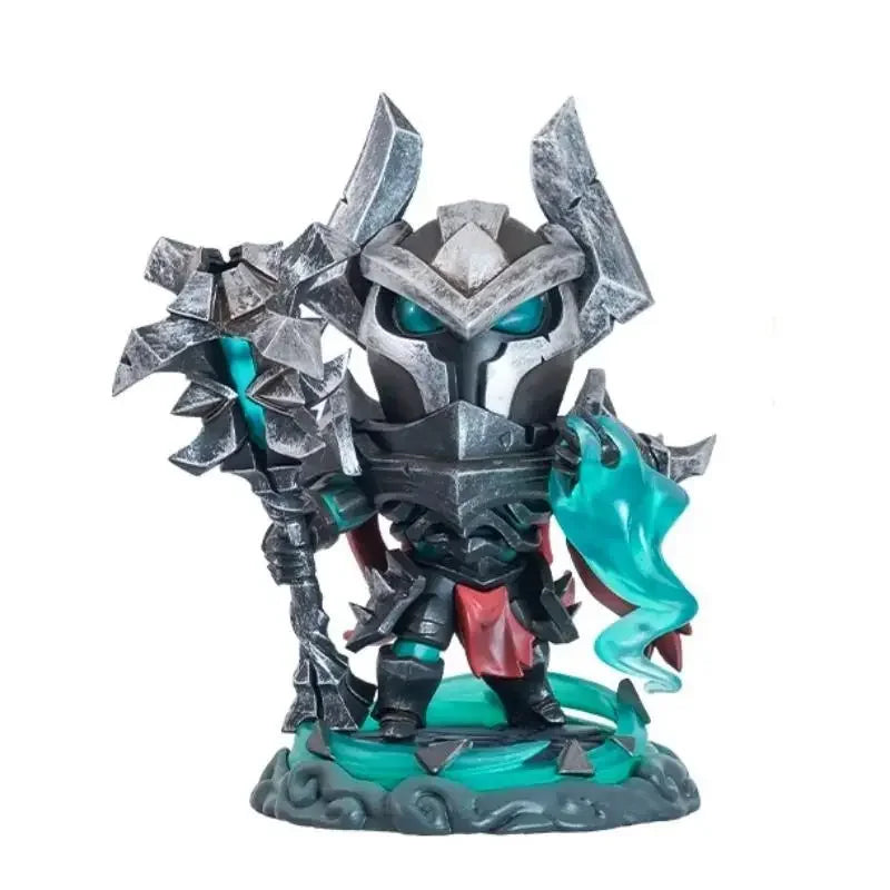 Inventory Game League of Legends Mordekaiser Anime Peripheral Led Illuminated Model Figure Decoration Doll Collectibles Gifts