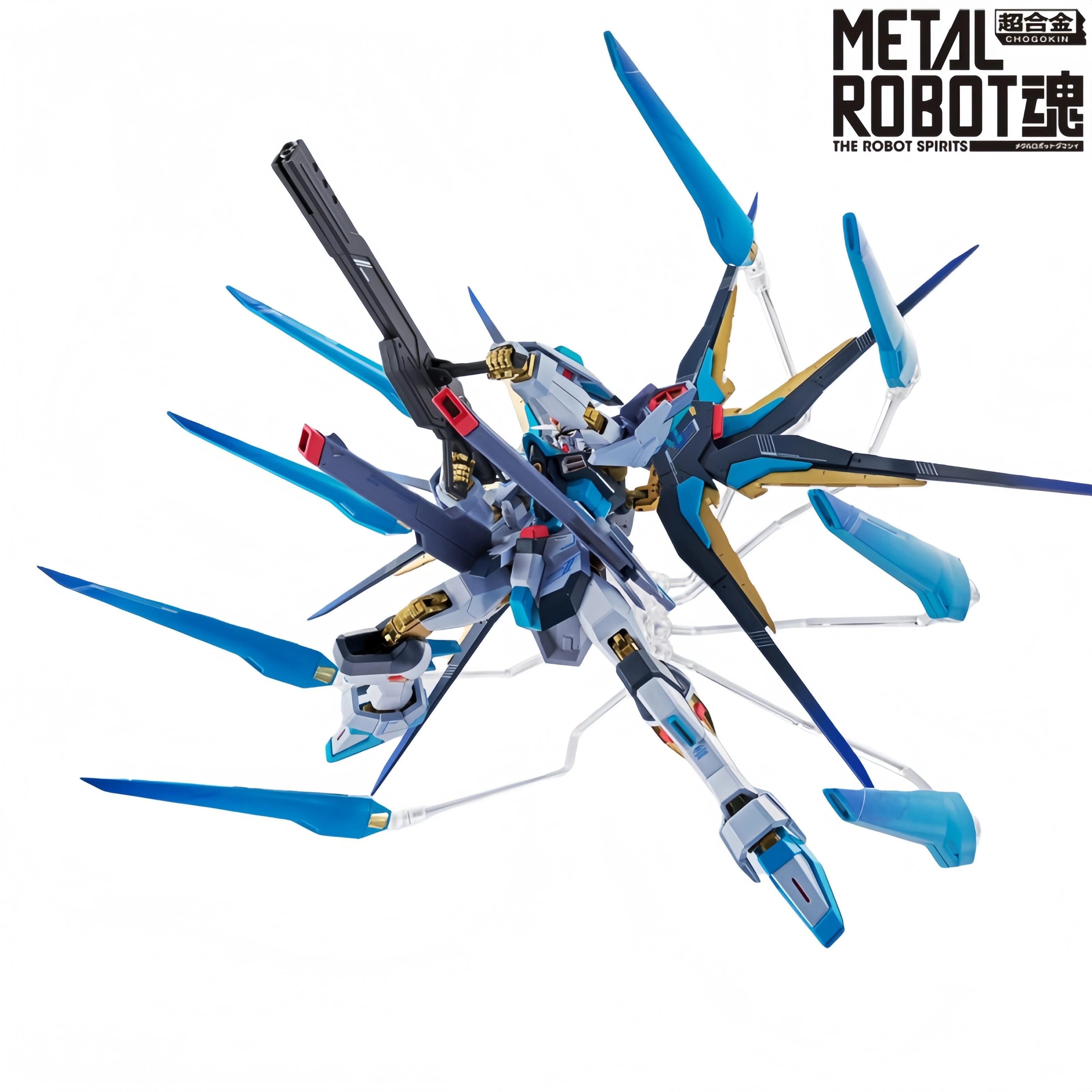 Bandai Anime Original Action Figure METAL ROBOT Spirits Strike Freedom Gundam Type II Hatsune Miku Ver. Limited Edition In Stock